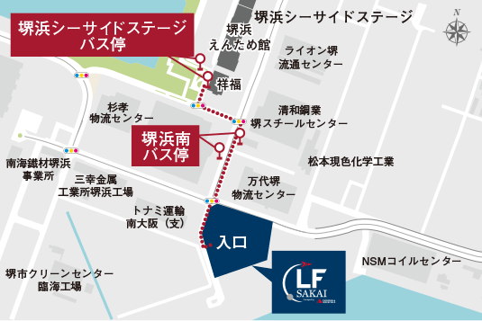 LF堺_通勤アクセス
